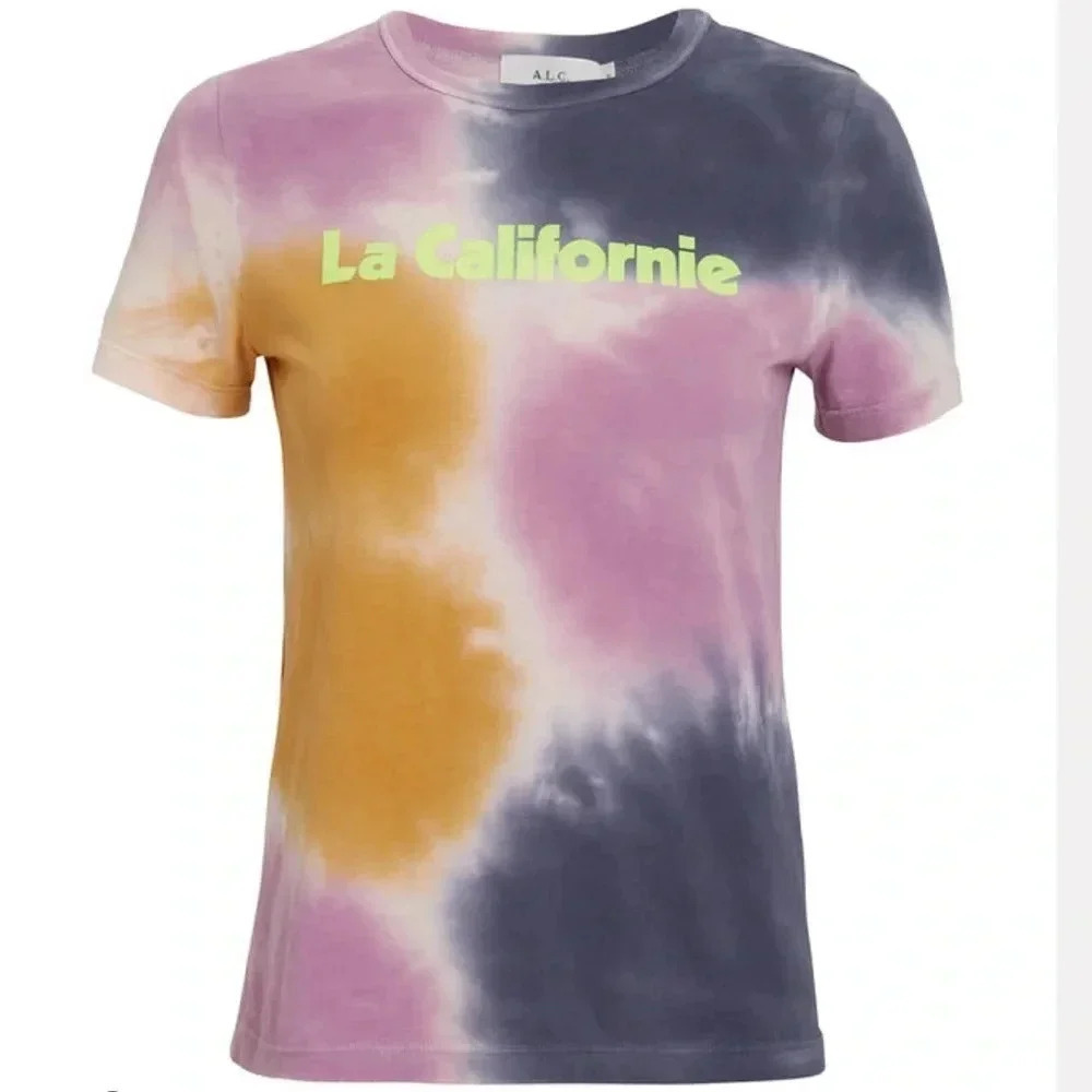 A.L.C. La Californie Tie Dye Tee in size S, EUC